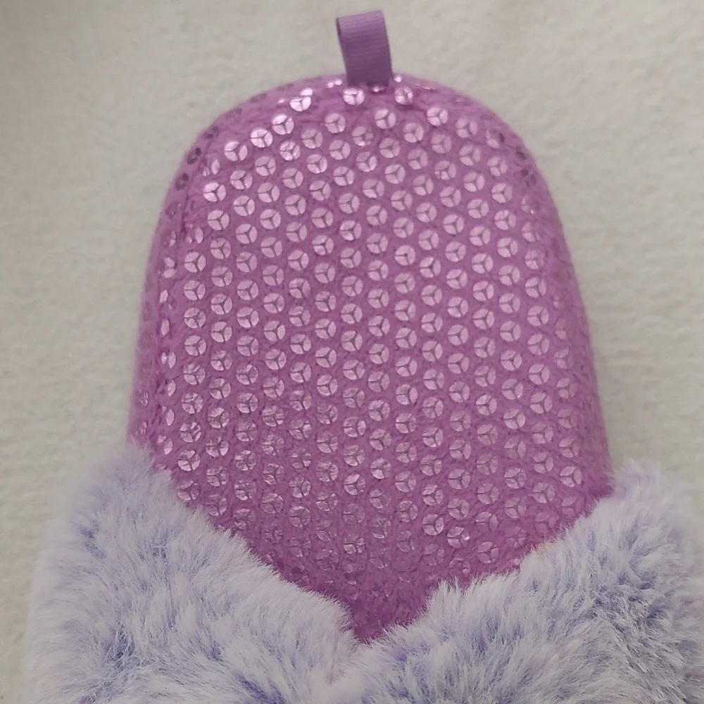 WONDER NATION Plush Unicorn Slippers NWOT